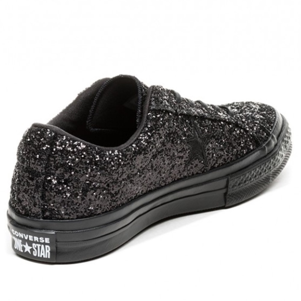 New Converse One Star OX After Party Bling Sneaker - Picture 5 of 8